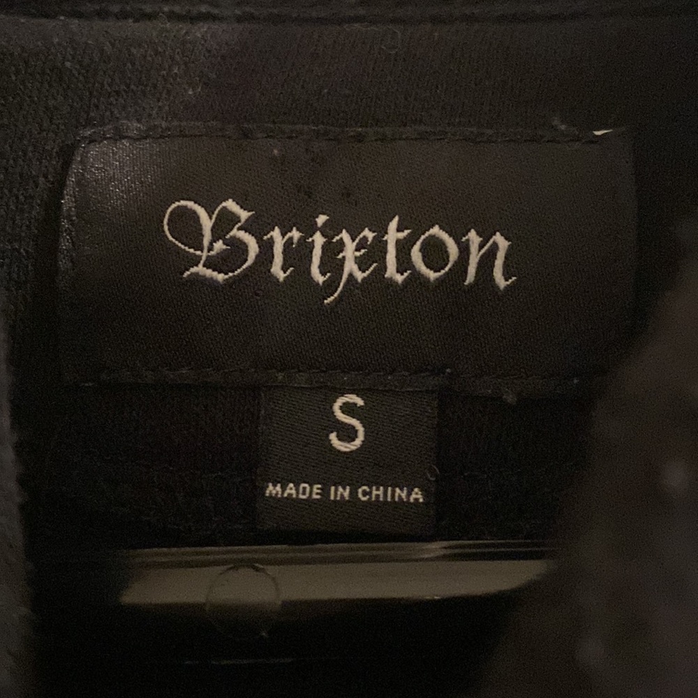 Brixton Logo Mens hoodie size small - Picture 2 of 4